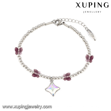 74632-best brand fashion jewelry Crystals from Swarovski, homemade crystal beads bracelet